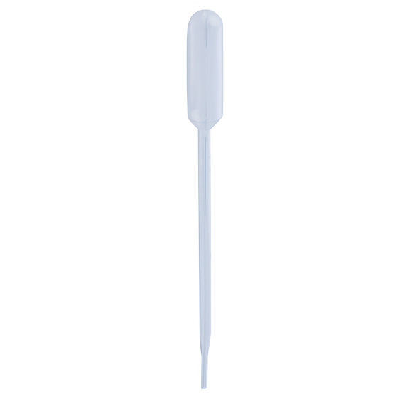 Pipette pasteur plastique en polyéthylène (PE), non stérile, LAB